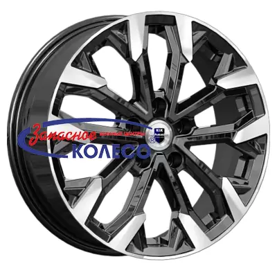 17'' 5x100 ET38 D57,1 6,5J K&K Морейн (КС1046) Алмаз черный