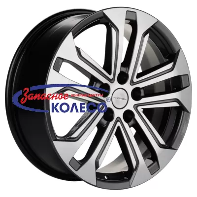 18'' 5x112 ET43 D57,1 7,0J Khomen Wheels KHW1803 (Kodiaq/Tiguan) Gray-FP