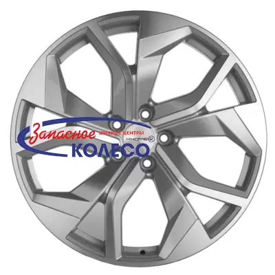 20'' 5x112 ET20 D66,5 8,5J Khomen Wheels KHW2006 (Q8) Brilliant Silver