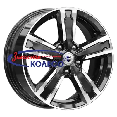 16'' 5x100 ET38 D57,1 6,5J K&K Оклахома (КС998) Алмаз черный