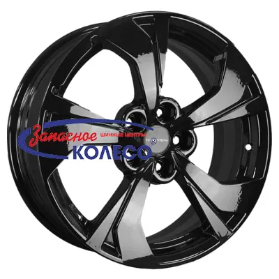 17'' 5x110 ET46 D63,3 7,0J Khomen Wheels KHW1724 (CS35 Plus) Black