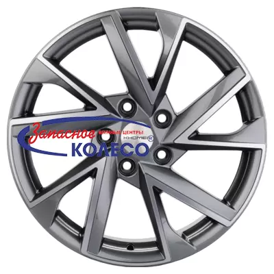 17'' 5x114,3 ET50 D67,1 7,0J Khomen Wheels KHW1714 (CX-5/Seltos/Optima) Gray-FP