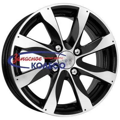 15'' 4x98 ET35 D67,1 6,0J K&K Джемини (КС617) Алмаз черный