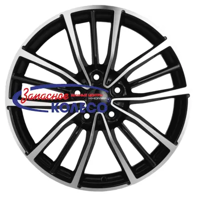 20'' 5x108 ET40 D63,4 8,0J Khomen Wheels KHW2012 (Zeekr 001) Black-FP