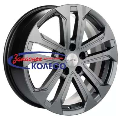 18'' 5x114,3 ET35 D60,1 7,0J Khomen Wheels KHW1803 (Changan/Geely/Lexus/Suzuki/Toyota) Gray