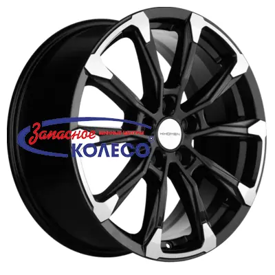 18'' 5x114,3 ET35 D60,1 7,5J Khomen Wheels KHW1808 (Lexus NX) Black-FP