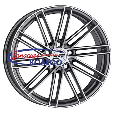 21'' 5x130 ET50 D71,6 10,0J MAK Leipzig-D Gunmetal Mirror Face