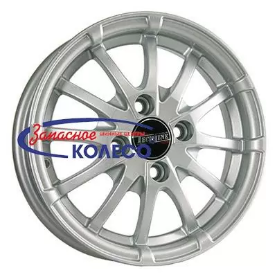 14'' 4x98 ET35 D58,6 5,5J Tech-Line 420 Silver