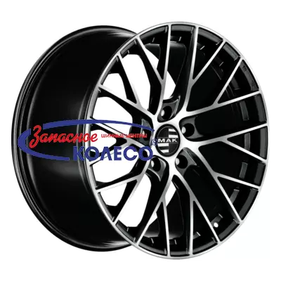 19'' 5x130 ET55 D71,6 8,5J MAK Monaco Black mirror