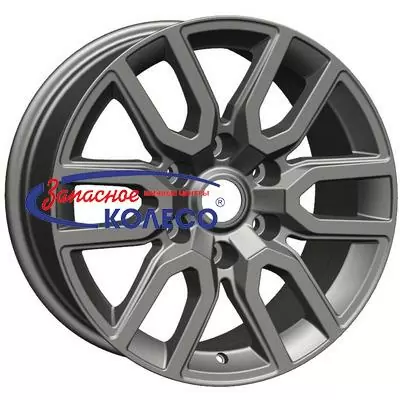 17'' 6x139,7 ET25 D106,1 8,0J Khomen Wheels KHW1723 (Toyota LC Prado/Lexus GX) Gray