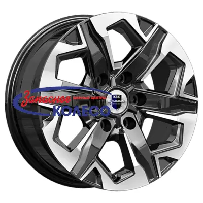 17'' 6x114,3 ET30 D66,1 7,5J K&K Тейт (КС1050) Алмаз черный