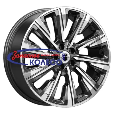 19'' 5x112 ET44 D66,6 7,5J K&K Галего (КС1039) Алмаз черный