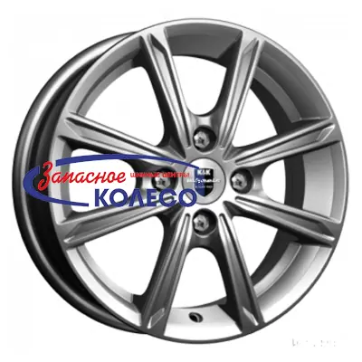 14'' 4x100 ET45 D67,1 5,0J K&K Флэш (КС698) Дарк платинум