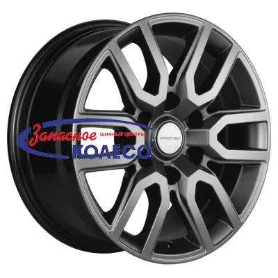 17'' 6x139,7 ET38 D67,1 8,0J Khomen Wheels KHW1723 (Pajero Sport) Gray