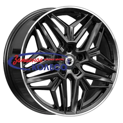 19'' 5x108 ET45 D67,1 7,0J K&K Колумб (КС1038) Алмаз черный