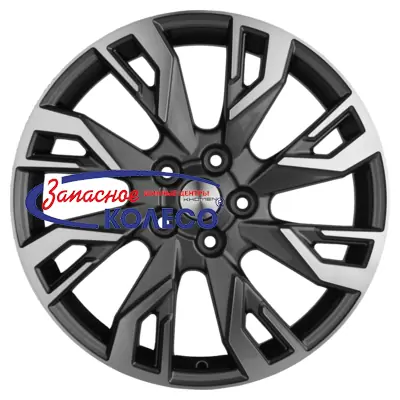 18'' 5x110 ET35 D67,1 7,0J Khomen Wheels KHW1809 (CS75 Plus) Gray-FP