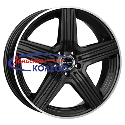 18'' 5x112 ET42 D66,6 9,0J MAK Lewis Gloss Black Mirror Ring