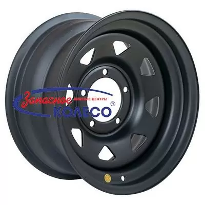 16'' 5x139,7 ET-3 D110,5 8,0J Off-Road Wheels УАЗ (треуг. мелкий) Черный матовый