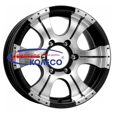 15'' 5x139,7 ET20 D108,5 7,0J K&K Байконур (КС473) Алмаз черный