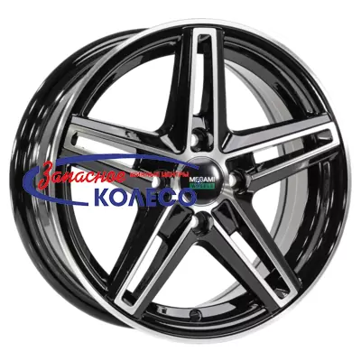 14'' 5x100 ET35 D57,1 6,0J Megami MGM-14 BKF
