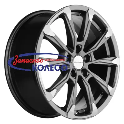 18'' 5x114,3 ET50 D67,1 7,5J Khomen Wheels KHW1808 (K5/Santafe) Gray-FP