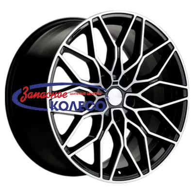 19'' 5x120 ET30 D72,6 8,5J Khomen Wheels KHW1902 (BMW Front) Black-FP