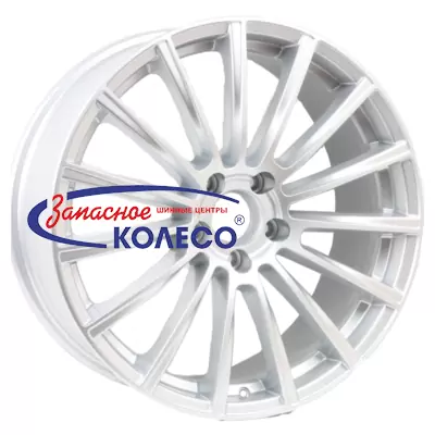 19'' 5x112 ET43 D66,6 8,0J RST R049 (Mercedes E) Silver