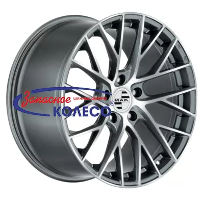 19'' 5x130 ET55 D71,6 8,5J MAK Monaco Gunmetal Mirror Face