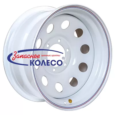 17'' 6x139,7 ET-25 D110 8,0J Off-Road Wheels Тойота Ниссан белый