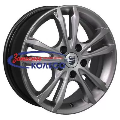 16'' 5x100 ET40 D67,1 6,0J K&K Samara (КС866) Дарк платинум