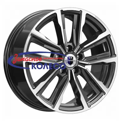 17'' 5x110 ET38 D67,1 7,5J K&K Лацио (КС964) Алмаз черный