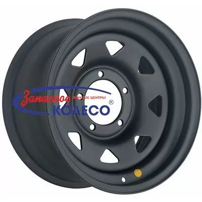 16'' 5x139,7 ET00 D110 8,0J Off-Road Wheels УАЗ (треуг. мелкий) Черный матовый