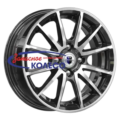 14'' 4x98 ET35 D58,5 5,5J K&K Квант (КС960) Алмаз черный