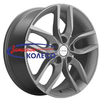 17'' 5x114,3 ET40 D64,1 6,5J Khomen Wheels KHW1708 (Haval F7/F7x) F-Silver