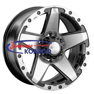 16'' 5x150 ET02 D110,1 8,0J LS 1284 BKF