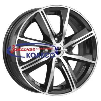 16'' 5x108 ET40 D67,1 7,0J K&K Арнар (КС904) Алмаз черный