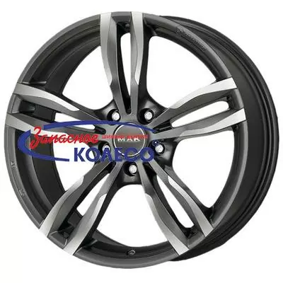 19'' 5x120 ET37 D72,6 8,0J MAK Luft Gunmetal Mirror Face