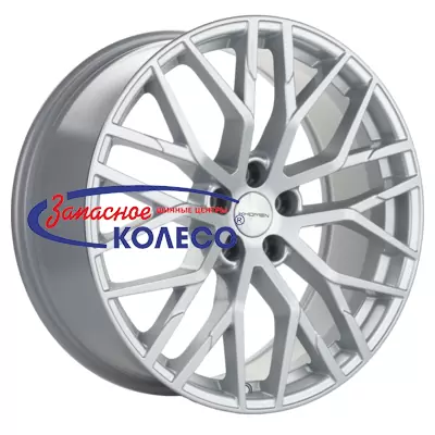 20'' 5x114,3 ET30 D60,1 8,5J Khomen Wheels KHW2005 (RX) Brilliant Silver-FP