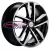 16'' 5x114,3 ET45 D60,1 6,5J Khomen Wheels KHW1612 (Toyota/Suzuki) Black-FP