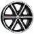 17'' 6x139,7 ET25 D67,1 7,5J K&K Окинава (КС635) Алмаз черный
