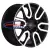 17'' 6x139,7 ET25 D106,1 8,0J Khomen Wheels KHW1723 (Toyota LC Prado/Lexus GX) Black-FP