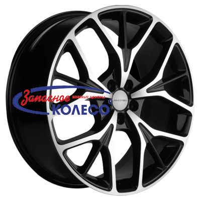 20'' 5x120 ET41,5 D66,1 8,0J Khomen Wheels KHW2012 (Voyah Dream) Black-FP