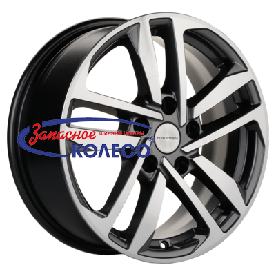 16'' 5x114,3 ET47 D66,1 6,5J Khomen Wheels KHW1612 (Fluence/Juke) Gray-FP