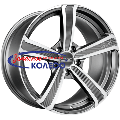 20'' 5x112 ET33 D79 9,5J OZ Montecarlo HLT Matt Dark Graphite Diamond Cut