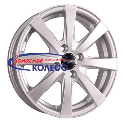 15'' 4x100 ET45 D60,1 5,5J Tech-Line 534 Silver