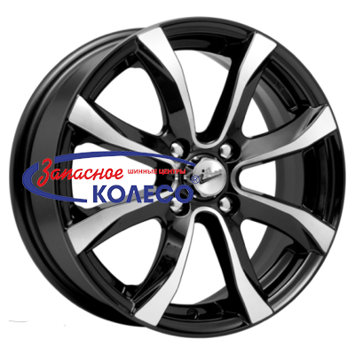 15'' 4x114,3 ET40 D67,1 6,0J iFree Дайс (КС696) Блэк Джек