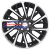 18'' 5x114,3 ET50,5 D67,1 7,5J Khomen Wheels KHW1804 (Sonata/Optima/Soul) Gray-FP