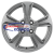 15'' 4x100 ET45 D54,1 6,0J Khomen Wheels KHW1502 (Solano) Gray
