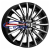 17'' 4x100 ET43 D60,1 7,0J K&K Акцент-оригинал (КС562) Алмаз черный