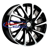 18'' 5x108 ET46 D63,4 7,5J Khomen Wheels KHW1804 (Tugela/Jaguar F-Pace) Black